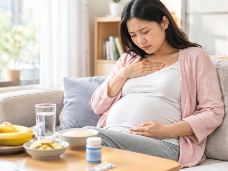 孕妇胃反酸到底能不能吃铝碳酸镁？用什么食疗方法更安全？