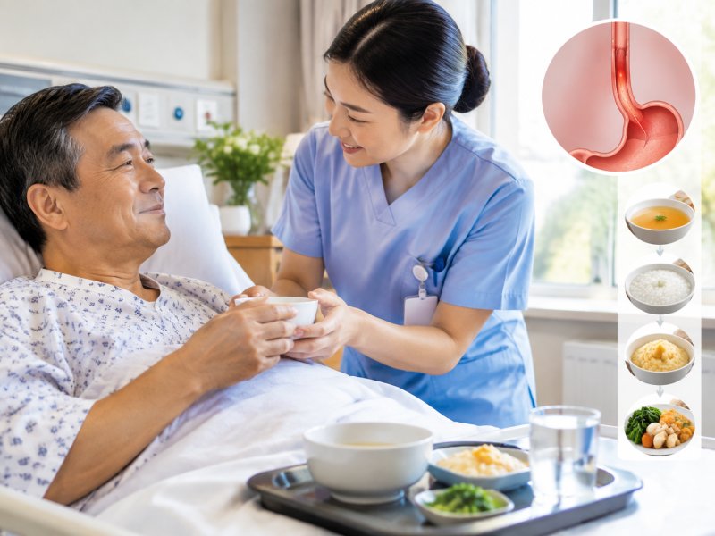 食管癌病人术后护理要重点关注什么？不同部位恢复期多久能进食
