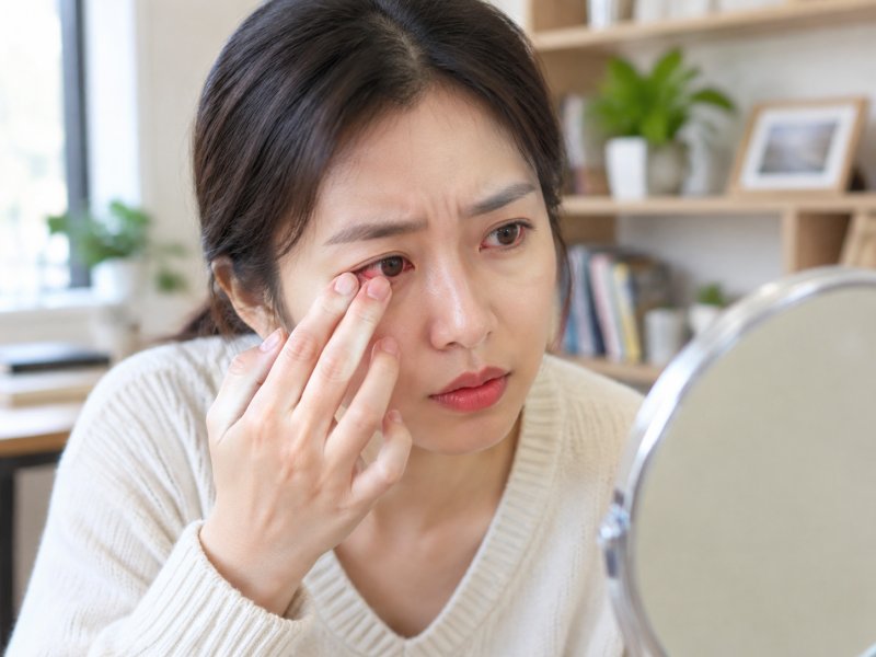 隐形眼镜戴久了眼睛发红是什么原因?这3个信号别不当回事