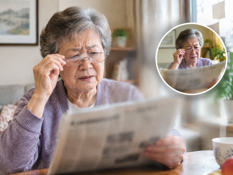 家里老人看东西像隔层雾,白内障早期症状怎么一眼识别