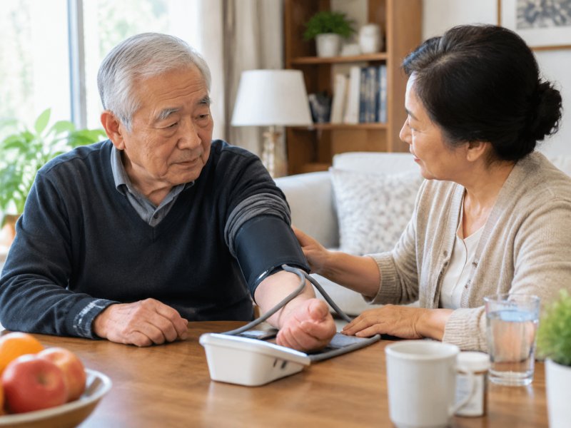 家里老人血压忽高忽低怎么办？日常护理要注意什么