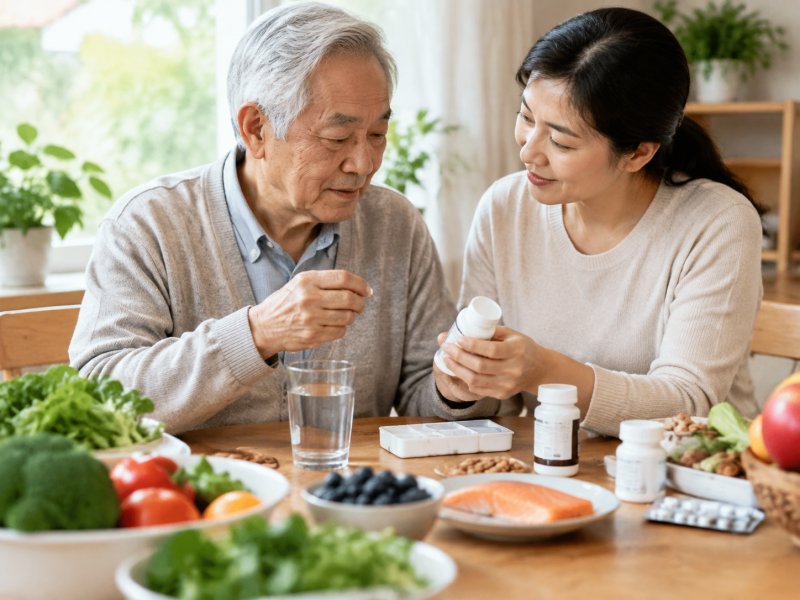 老人贫血和慢性病用药有没有关系?饮食上怎么补才安全