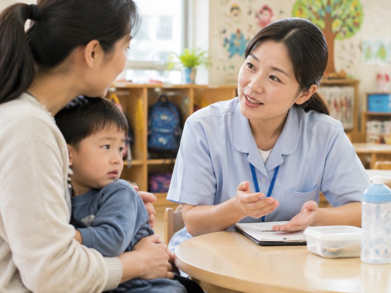 幼儿园刚开学孩子就腹泻,怎么跟老师沟通饮食和护理细节?