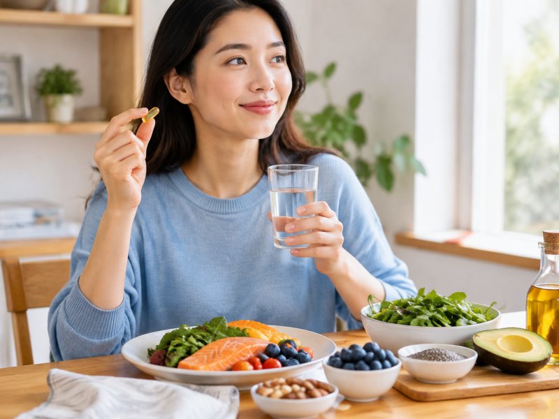 干眼症患者每天吃多少欧米伽3才够?食谱怎么搭配更护眼
