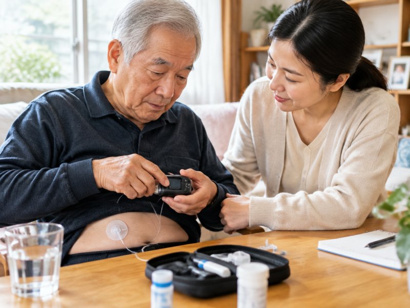 老年人操作胰岛素泵容易出错怎么办?家属日常如何帮忙护理?