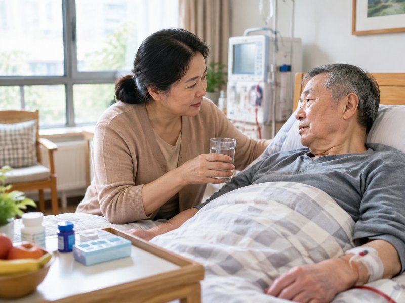 在家照顾尿毒症病人要注意什么?这5个护理细节别忽略