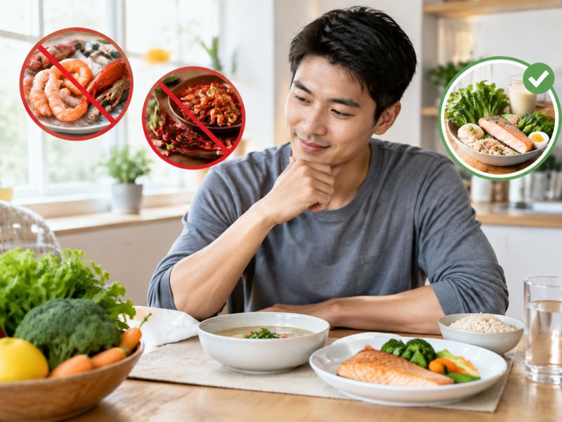 包皮环切后饮食上能不能吃海鲜和辛辣，吃什么有助于恢复