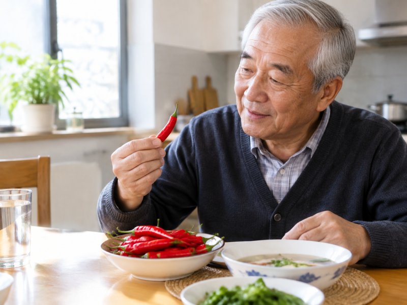 老年前列腺癌患者,吃红辣椒该注意什么?怎么吃更安全