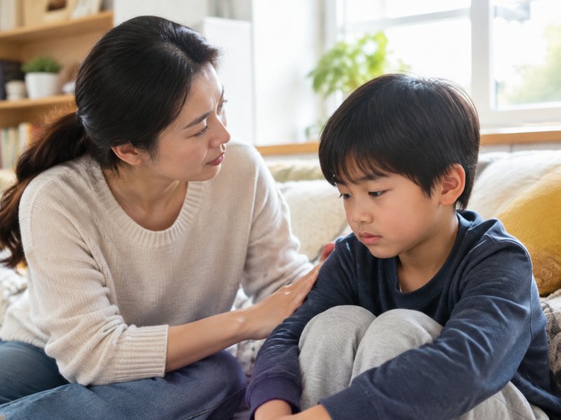 孩子突然变得不爱说话也不洗澡,家长该怎么开口和他沟通护理