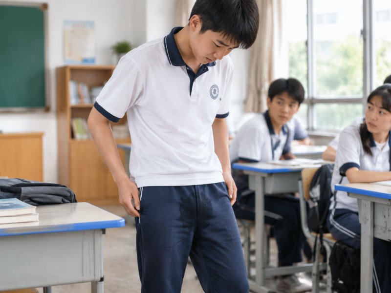 在学校突然遗精弄湿裤子怎么办？教孩子这几种应急处理方法