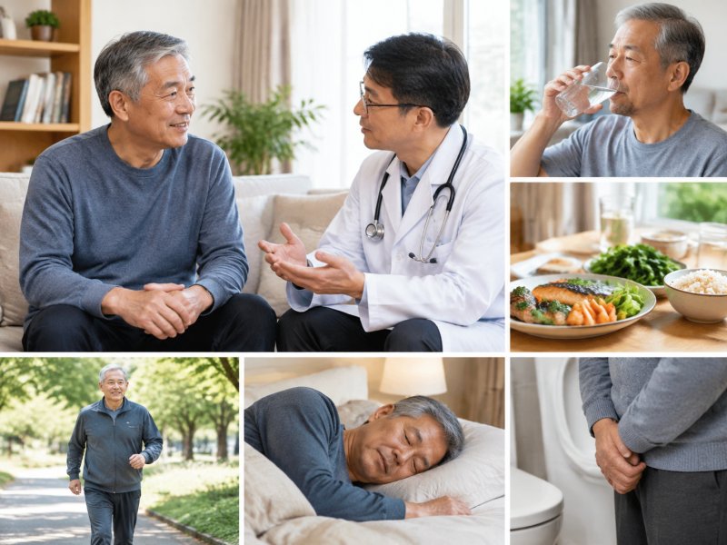 前列腺增生出院后，在家护理要注意啥？医生列出5个日常要点