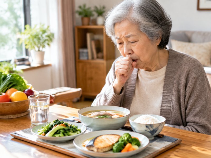老人肺热咳嗽总不好，日常饮食要怎么调理才管用