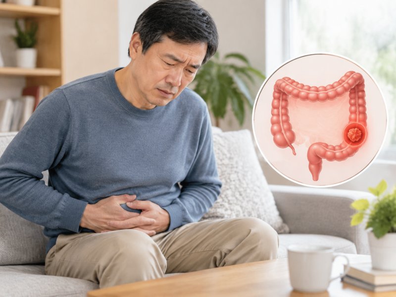 大肠癌早期身体会不会给出信号？哪些症状出现要尽早去医院排查