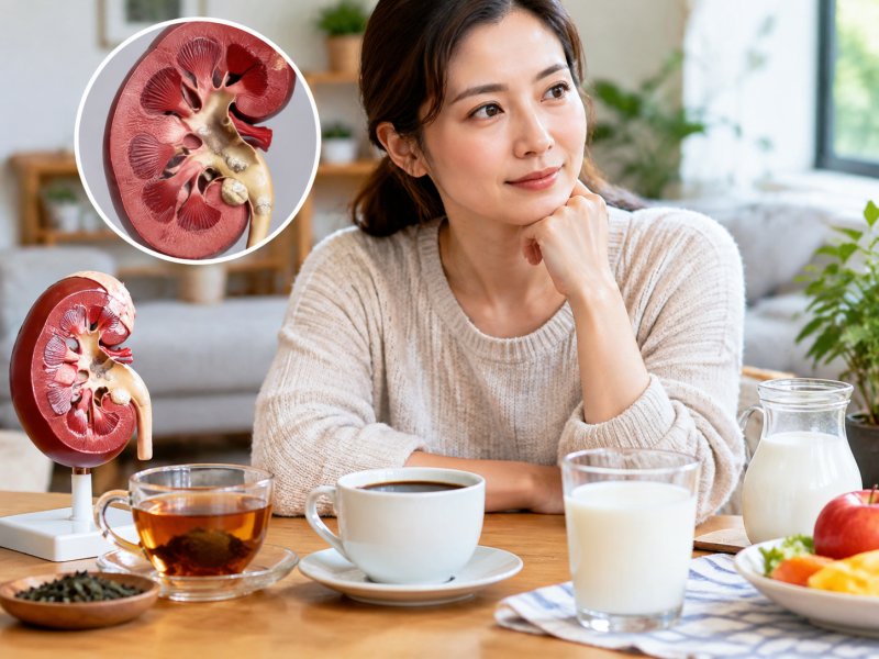 得了肾结石,日常护理要注意什么?能不能喝茶、喝咖啡、喝牛奶?