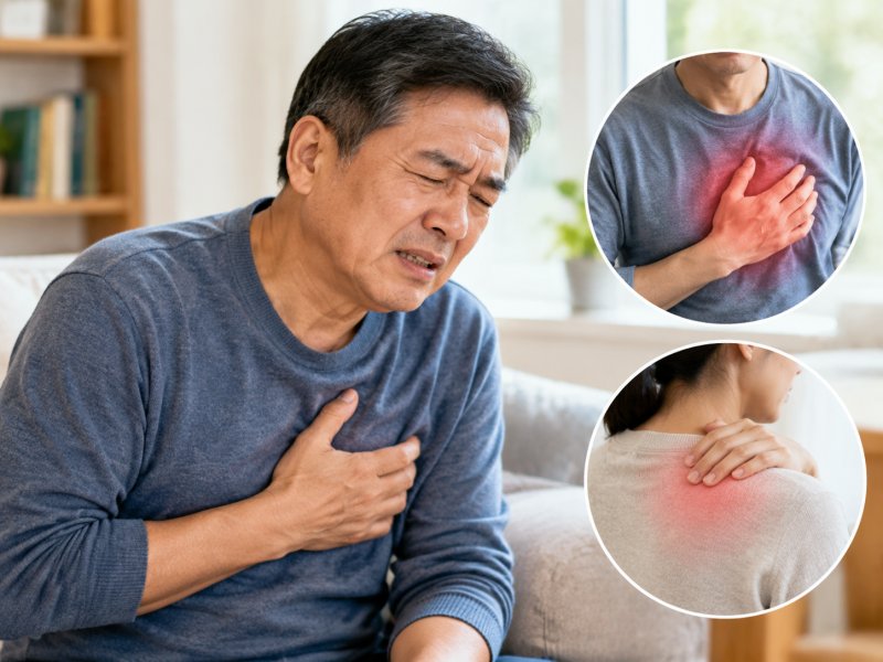 胸口发紧和针扎一样疼，怎么分清是心绞痛还是神经痛