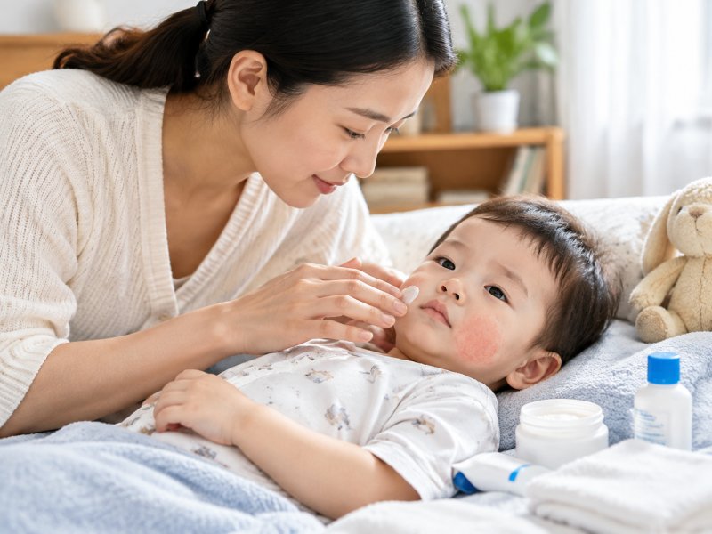 婴儿湿疹反复发作怎么办?日常护理和用药顺序一次说清楚