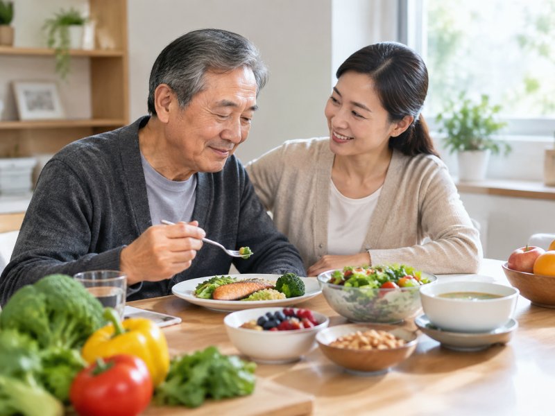 家里有肺癌病人日常饮食怎么安排,能不能通过调理降低中风风险