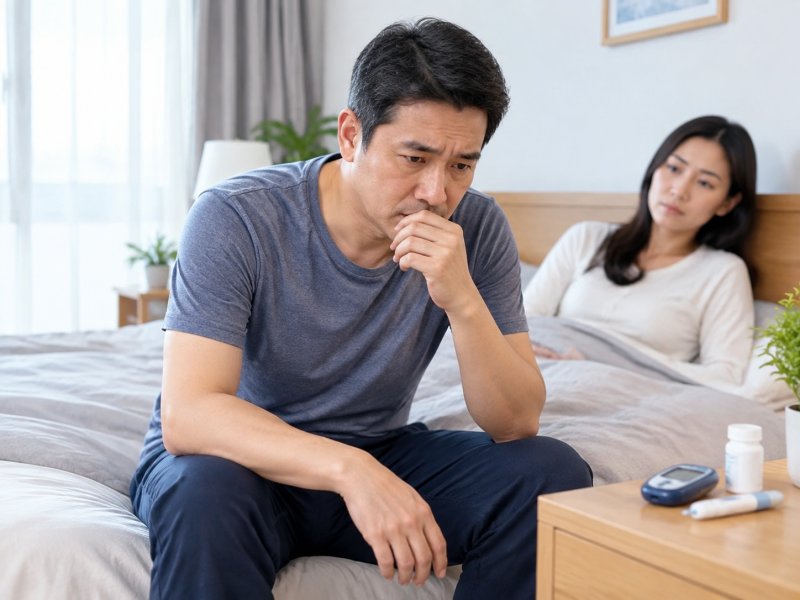 糖尿病男性出现射精无力，日常该怎么练才能改善？