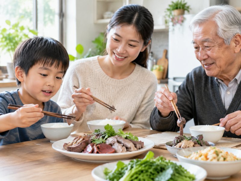 孩子和老人吃猪内脏的量怎么控制?多久吃一次合适