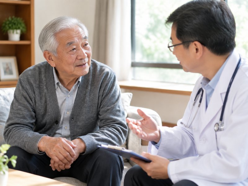 八十岁老人查出前列腺癌，能不能保守治疗不手术，带瘤生存行不行？