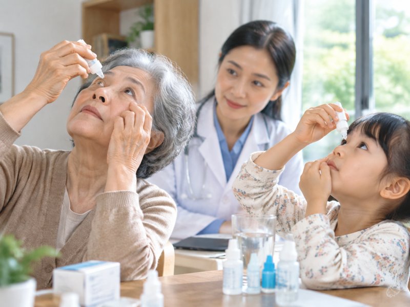 不同人群用眼药水的风险一样吗？老人和孩子分别要注意什么