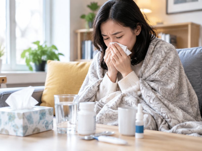 流感和普通感冒怎么区分?症状重是不是就一定得了流感
