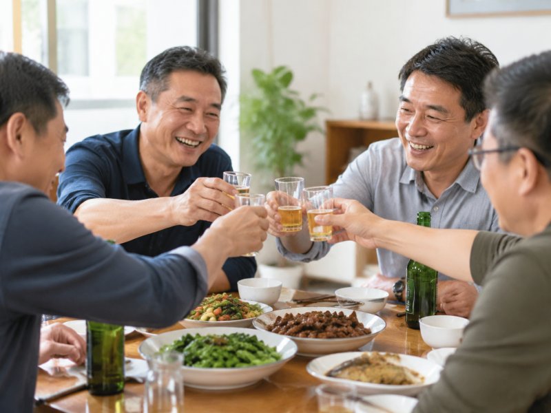 饭桌上爱拼酒的人如何保护心脏？这4个习惯要养成