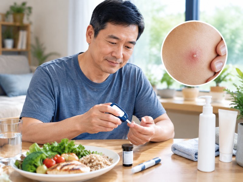 糖尿病患者长了毛囊炎怎么办？日常控糖和皮肤护理如何兼顾
