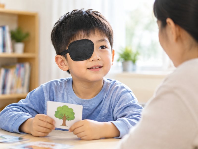 弱视孩子做遮盖治疗时另一只眼会不会视力下降?别慌看这里