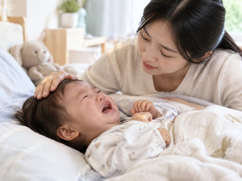 宝宝午睡醒了大哭大闹是什么原因?如何安抚才能接觉顺利