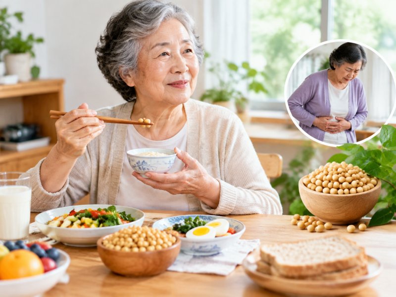 老人便秘发作那几天要不要停吃黄豆?恢复期饮食怎么安排