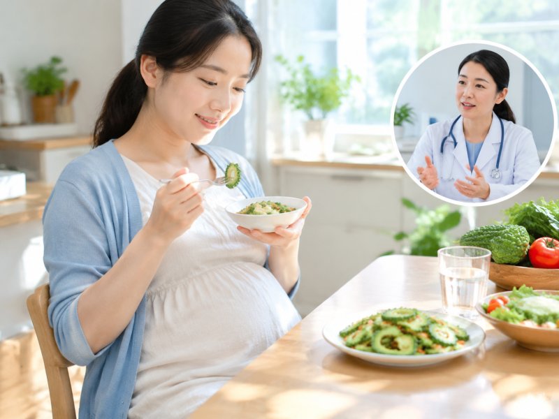 孕妇夏天吃苦瓜会不会影响胎儿?医生说出真实利弊和注意事项