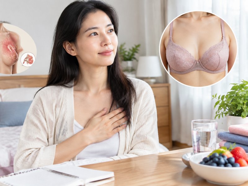得了乳腺增生还能不能穿钢圈内衣,日常护理要注意什么