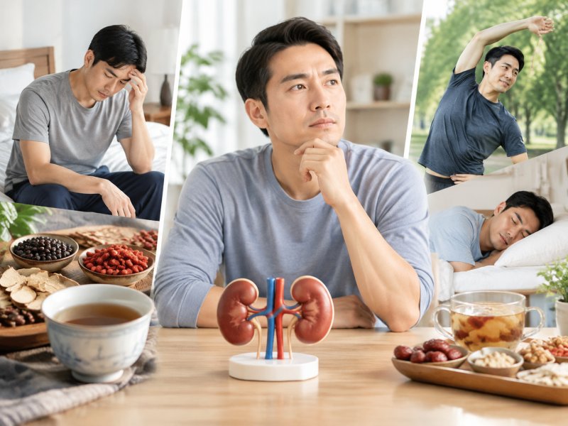 男性肾虚和肾阳虚肾阴虚如何区分调理方法有什么不同