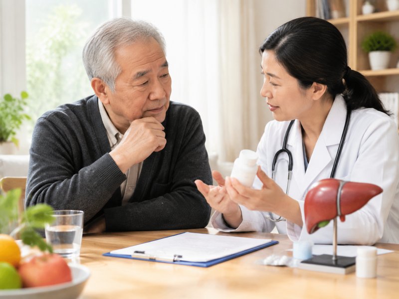 六十岁以上老人查出乙肝要不要治疗?吃抗病毒药安全吗?