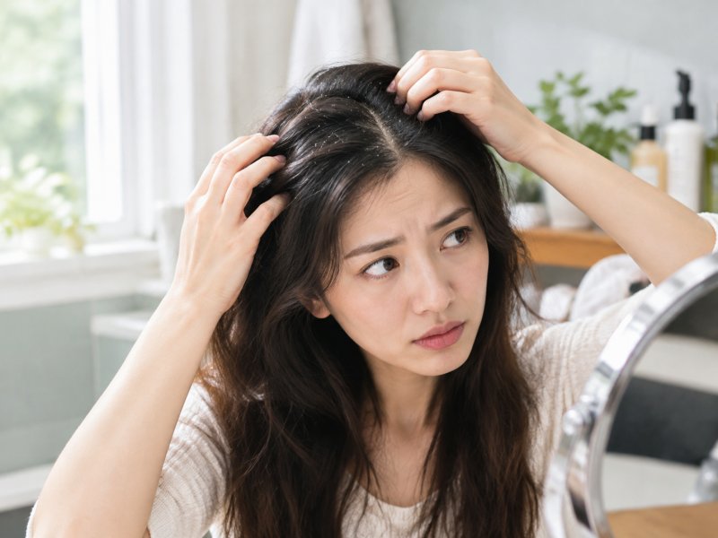 每天洗头头屑还是疯长，要不要停用含硅油的护发素？