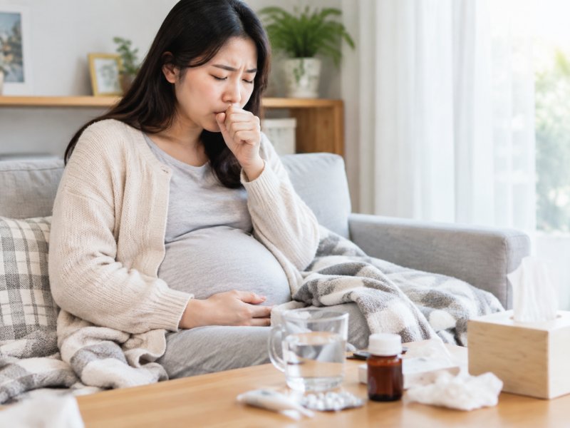 孕妇感冒咳嗽能不能吃药？哪些止咳方法对胎宝没影响？