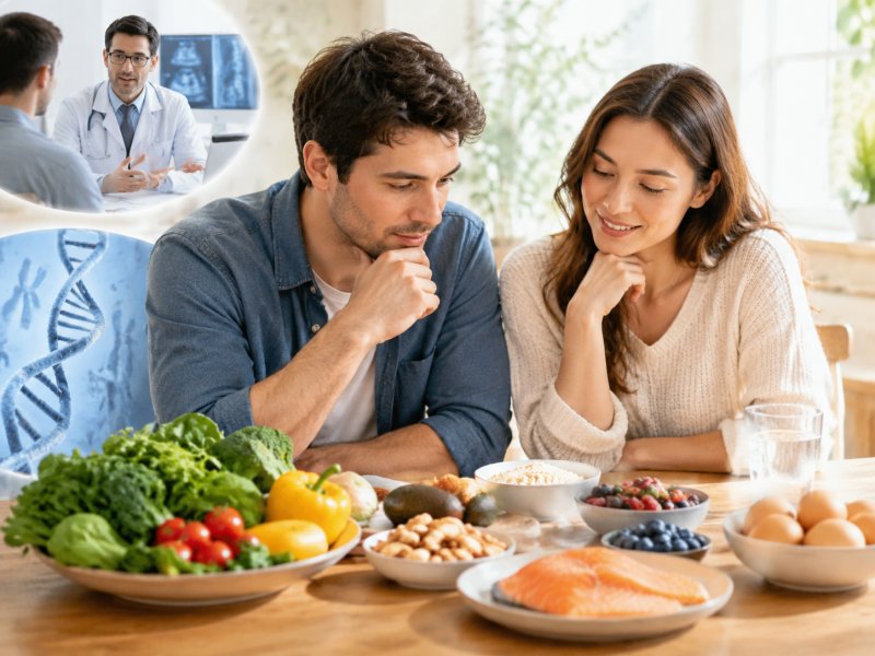 遗传病导致的不育,日常饮食上吃什么能改善身体状态?