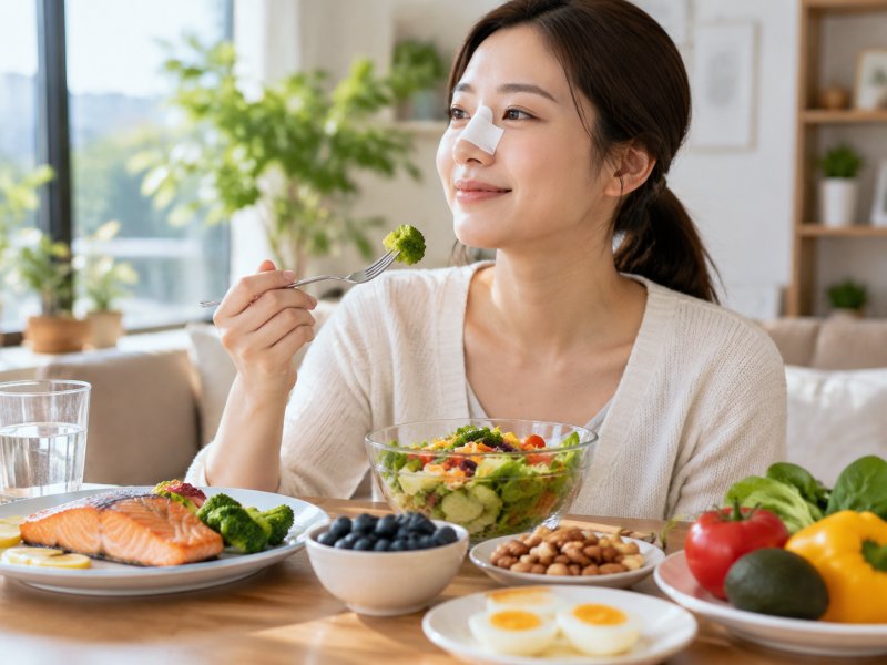 鼻缺损修复后饮食上要注意什么，吃什么能帮助伤口长好