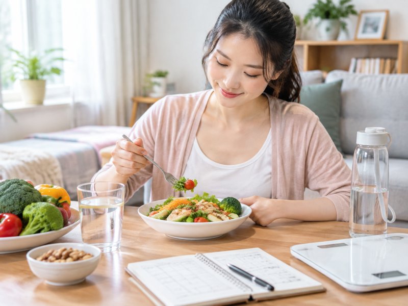 乙肝合并脂肪肝的女性备孕，平时该怎么调整饮食和体重