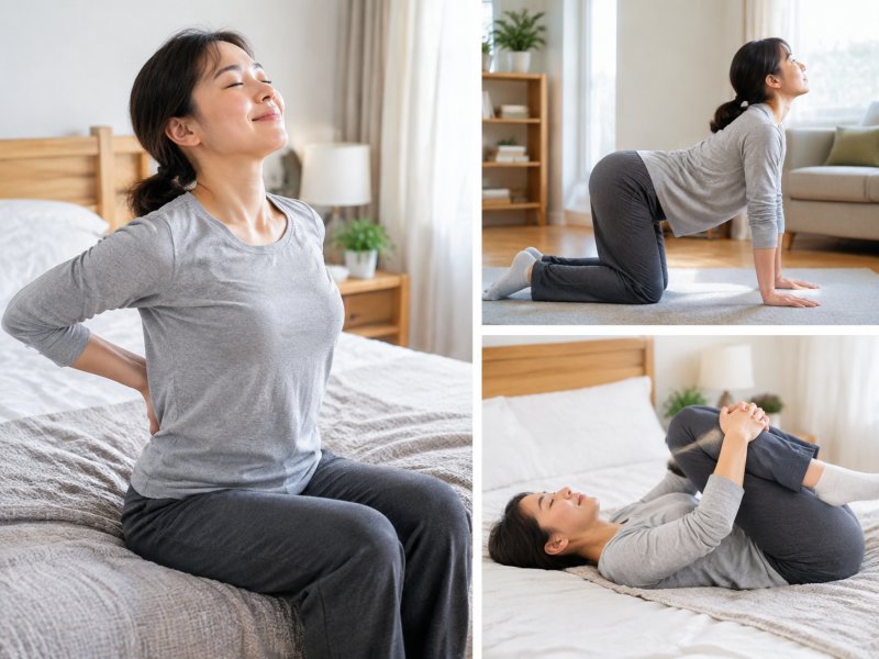 强直性脊柱炎早上起来腰背僵硬怎么办?这3个动作比吃药还管用