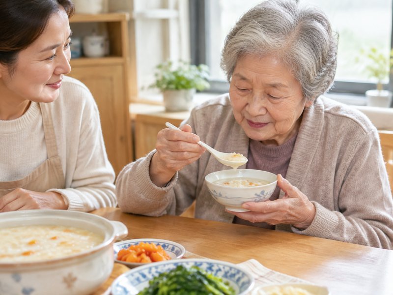 家里老人春季消化不良,粥要怎么做才能好吸收?多久喝一次合适?
