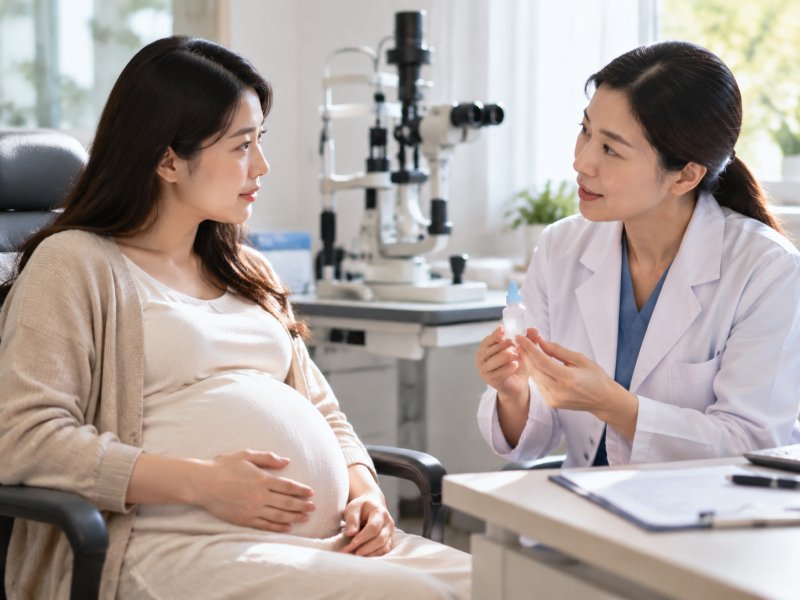 孕妇得了青光眼能不能用降眼压药?对宝宝有没有影响