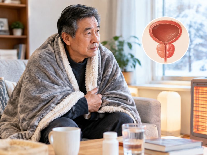 前列腺增生患者冬天症状加重怎么办?日常保暖和护理要注意什么