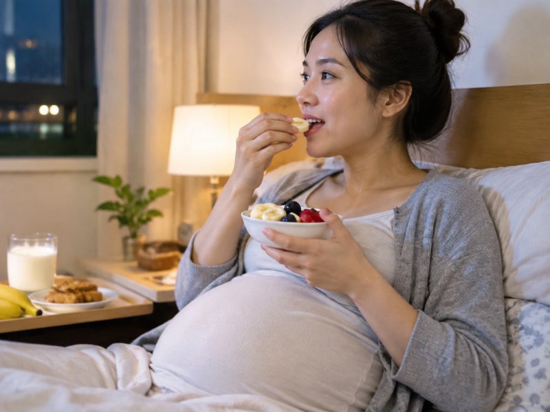 孕妇晚上饿了吃宵夜会不会影响宝宝发育?医生说实话