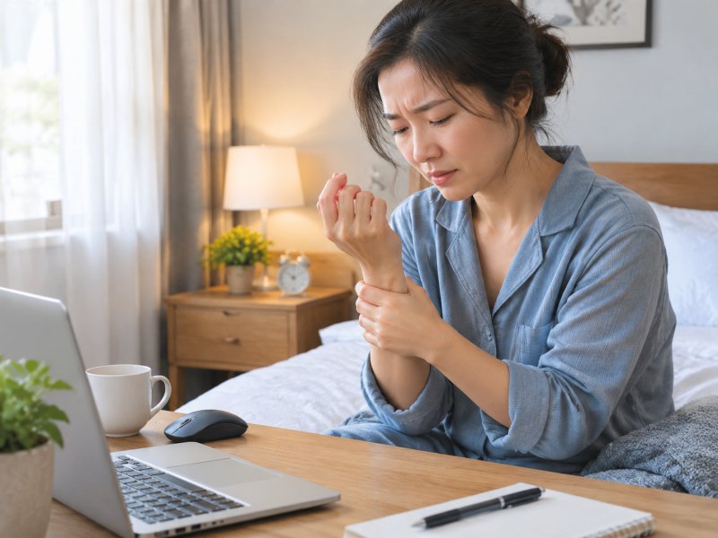 手腕疼到睡不着,鼠标手日常护理应该怎么做好