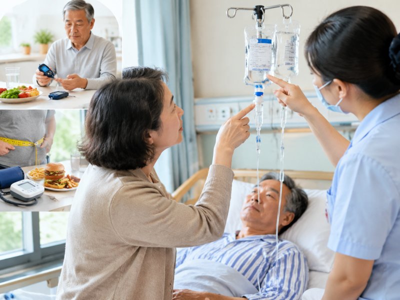 糖尿病人住院输液时怎么避免被输错葡萄糖?家属需要掌握3个核对方法