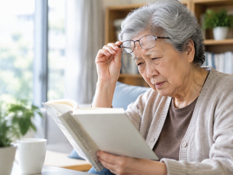 老人视力模糊到什么程度,就说明白内障该做手术了?