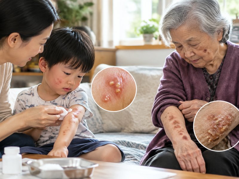老人和小孩都得过脓疱疮,恢复速度差多少?护理重点有哪些