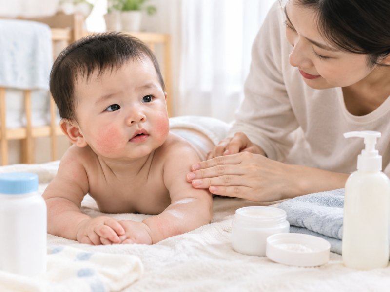 为什么不推荐给湿疹宝宝用爽身粉，日常保湿该怎么做